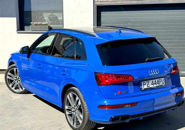 Audi SQ5 cena 179900 przebieg: 73000, rok produkcji 2018 z Łódź małe 742